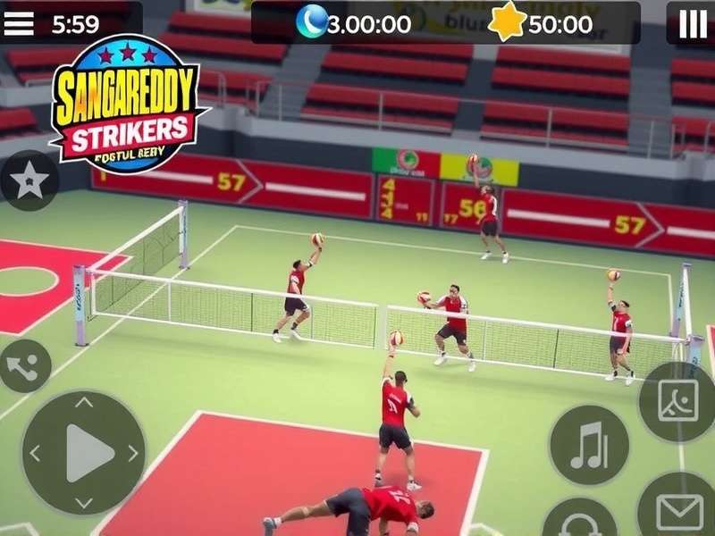 Sangareddy Volley Strikers Gameplay